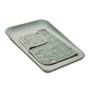 Leander Topper for changing mat, Organic Sage Green - Leander