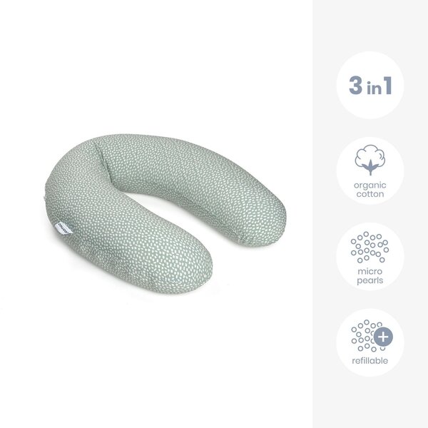 Doomoo Buddy nursing pillow, Cloudy Kaki - Doomoo