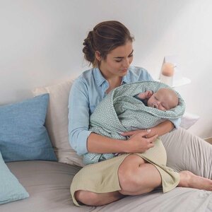 Doomoo Dream tekk 75x100cm, Cloudy kaki - BabyOno