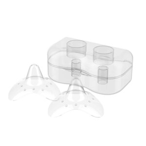 BabyOno Silicone nipple shields 2pcs - Suavinex
