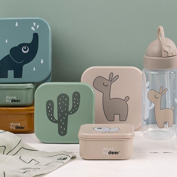 Done by Deer бутылочка с соломинкой 350ml, Deer Friends - Done by Deer