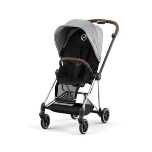 Cybex Mios V3 kergkäru Fashion Koi, kroom raam, pruun lükkesang - Cybex