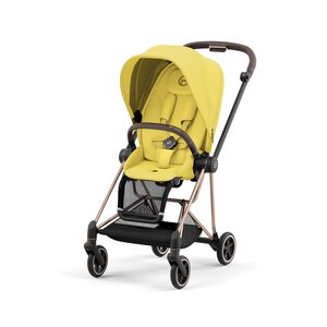 Cybex Mios V3 pushchair Mustard Yellow, Rose Gold Frame - Cybex