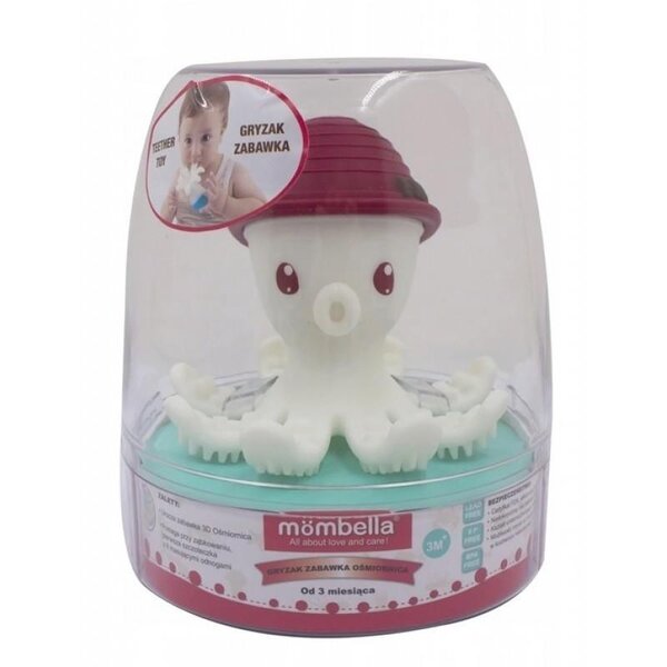 Mombella teether Octopus Red - Mombella
