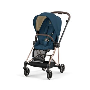 Cybex Mios V3 vežimėlio komplektas V3 Mountain Blue + Rose Gold Frame - Cybex