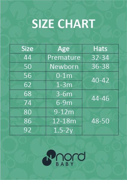 Nordbaby Merino wool leggings Jan - Nordbaby