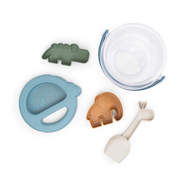 Done by Deer Sand play set 5 pcs Deer friends Blue mix - Done by Deer