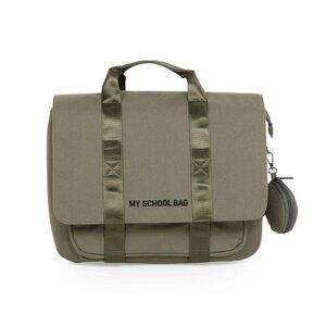 Childhome Schoolbag Cool To School Canvas Khaki

 - Affenzahn