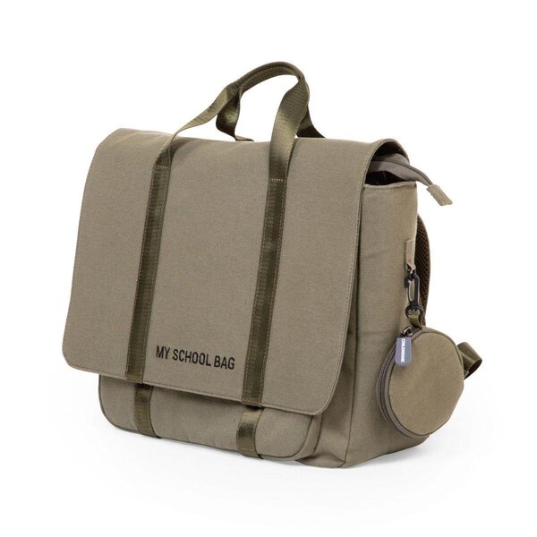 Childhome koolikott Cool To School Canvas Khaki - Childhome