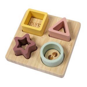 Nordbaby Puzzle board, Pink - Nordbaby