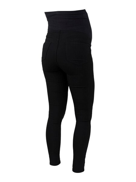 Mamalicious Mllucy black slim 7/8 pant - Mamalicious