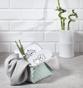 BabyOno bamboo baby wash mitt  - BabyOno