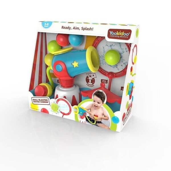 Yookidoo vonios žaislas Ball Blaster Water Cannon - Yookidoo