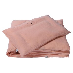 Nordbaby gultas veļas komplekts 100X130cm, Mus Peach - Nordbaby