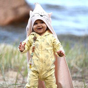 Nordbaby hooded towel 100x100cm, Fox - Nordbaby