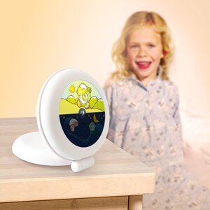 Pabobo naktinė lemputė KidSleep Globetrotter White - Pabobo