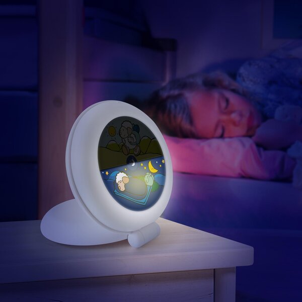 Pabobo naktinė lemputė KidSleep Globetrotter White - Pabobo