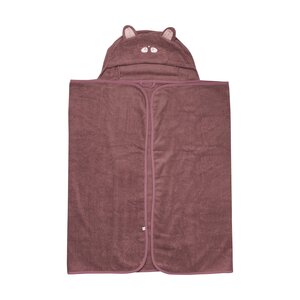 Pippi hooded towel Rose Brown - Pippi