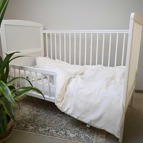 Nordbaby Cot Lemmy 60x120 White - Nordbaby