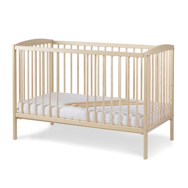 Nordbaby Cot Lassio 60x120 Natural Pine - Nordbaby