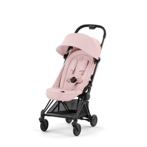 Cybex Coya buggy Peach Pink, matt black frame - Cybex