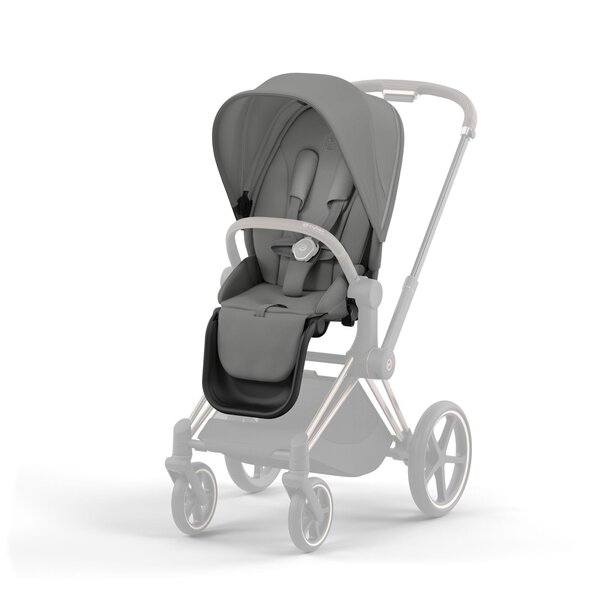 Cybex Priam V4 stroller set Mirage Grey, Frame Matt Black - Cybex