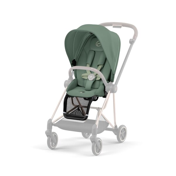 Cybex Mios V3 pastaigu rati Leaf Green, Chrome Black Frame - Cybex