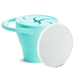 Munchkin Silicone snack catcher Mint - Munchkin