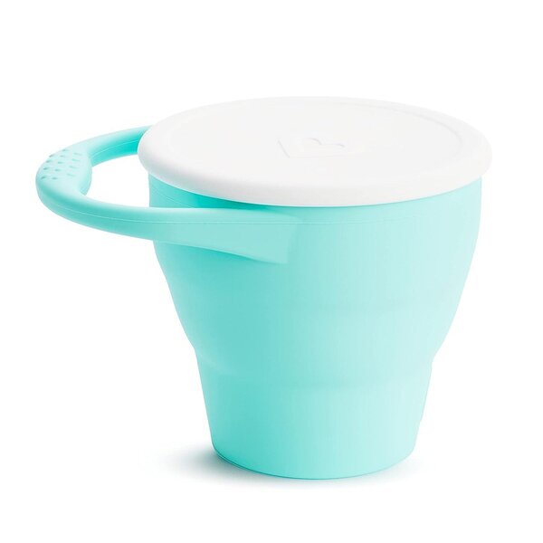 Munchkin Silicone snack catcher Mint - Munchkin