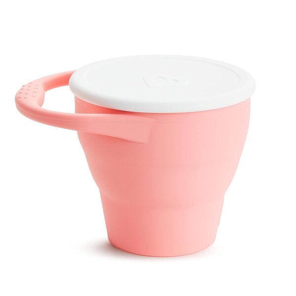 Munchkin Silicone snack catcher Coral - Munchkin