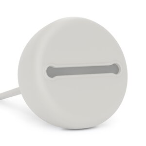Suavinex silicone soother holder Soft Grey - Suavinex