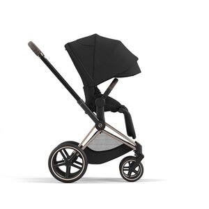 Cybex Priam V4 web Pushchair Sepia Black, Rose Gold - Cybex