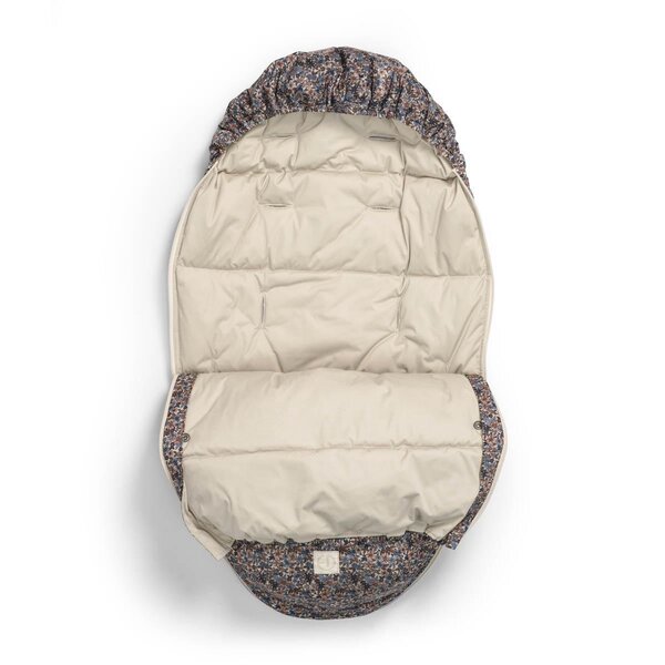 Elodie Details Light Down Footmuff Blue Garden - Elodie Details