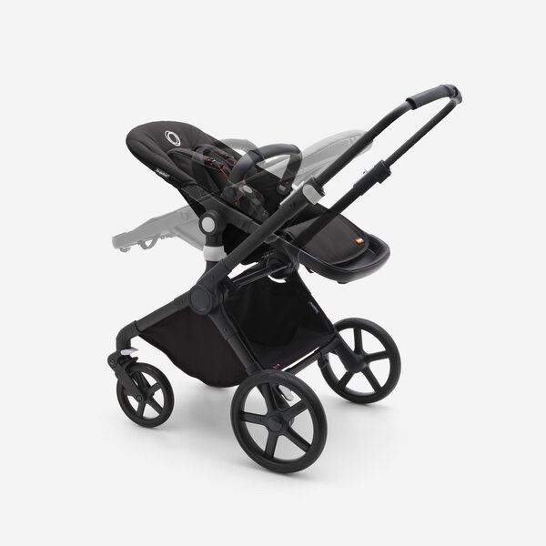 Bugaboo Fox Cub 2in1 kомплект коляски Black/Desert Beige - Bugaboo