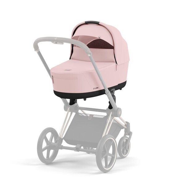 Cybex Priam V4 kомплект коляски Peach Pink, Chrome Black - Cybex