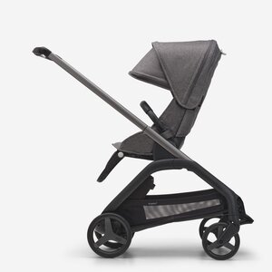 Bugaboo Dragonfly seat stroller Graphite/Grey Melange-Grey Melange - Bugaboo