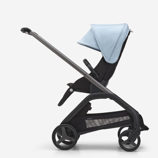 Bugaboo Dragonfly vežimėlis Graphite/Midnight Black-Skyline Blue - Bugaboo