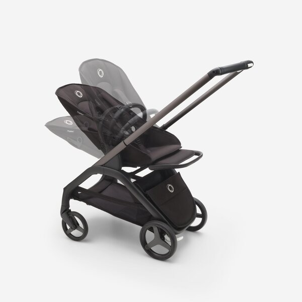 Bugaboo Dragonfly seat stroller Graphite/Midnight Black-Skyline Blue - Bugaboo