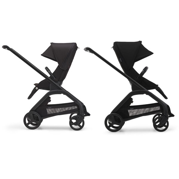 Bugaboo Dragonfly vežimėlis Graphite/Midnight Black-Skyline Blue - Bugaboo