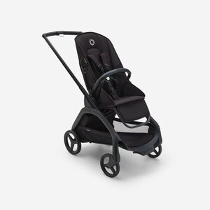 Bugaboo Dragonfly база с тканями Black/Midnight Black - Bugaboo