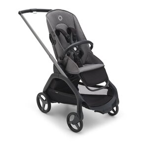 Bugaboo Dragonfly база с тканями Graphite/Grey Melange - Bugaboo