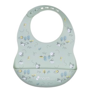 Nordbaby Silicone Bib Fox - Nordbaby