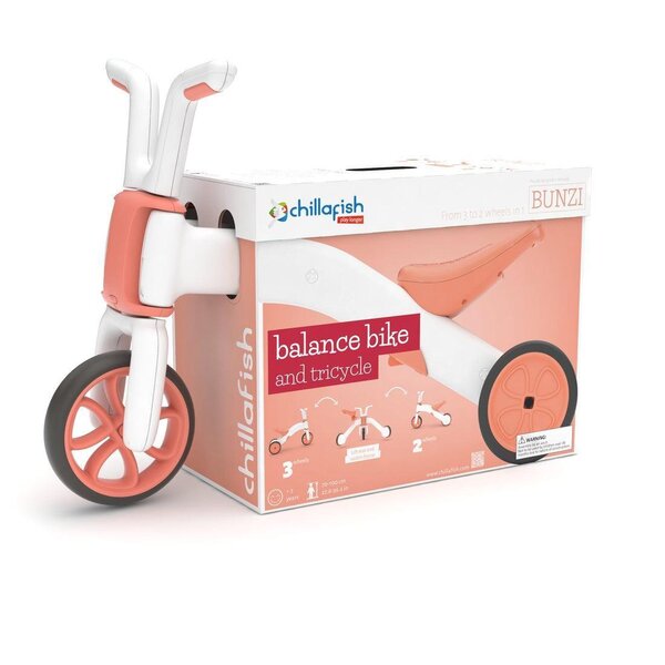 Chillafish Bunzi Matte balance bike Flamingo - Chillafish