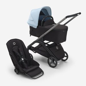 Bugaboo Dragonfly vankrikomplekt Skyline Blue/Midnight Black/Graphite - Bugaboo