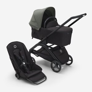 Bugaboo Dragonfly kомплект коляски Forest Green/Midnight Black/Black - Bugaboo