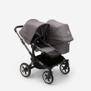 Bugaboo Donkey 5 Duo 2in1 web set Graphite/Grey Melange, Grey Melange - Bugaboo