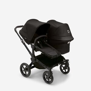 Bugaboo Donkey 5 Duo 2in1 vankrikomplekt Black/Midnight Black, Midnight Black - Bugaboo