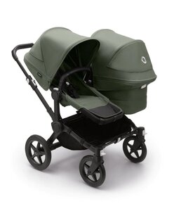 Bugaboo Donkey 5 Duo kомплект коляски Black/Forest Green, Forest Green - Bugaboo