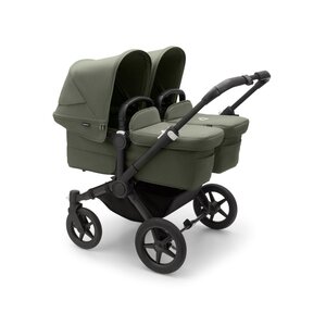 Bugaboo Donkey 5 Twin kомплект коляски Black/Forest Green, Forest Green - Bugaboo