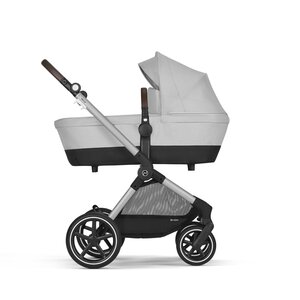 Cybex Eos Lux 2in1 vežimėlis Lava Grey, silver frame - Cybex